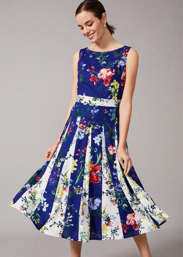 phase eight Trudy Patched Floral Dress
