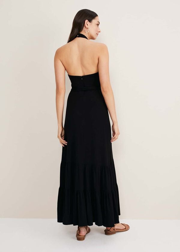 Phase Eight Valeria Jersey Halter Neck Dress