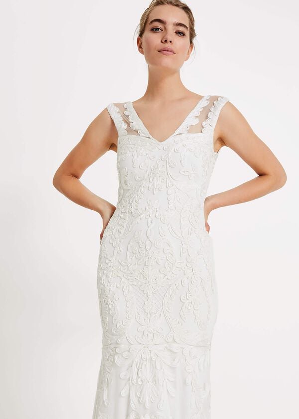 Phase Eight Valerie Tapework Lace Wedding Dress