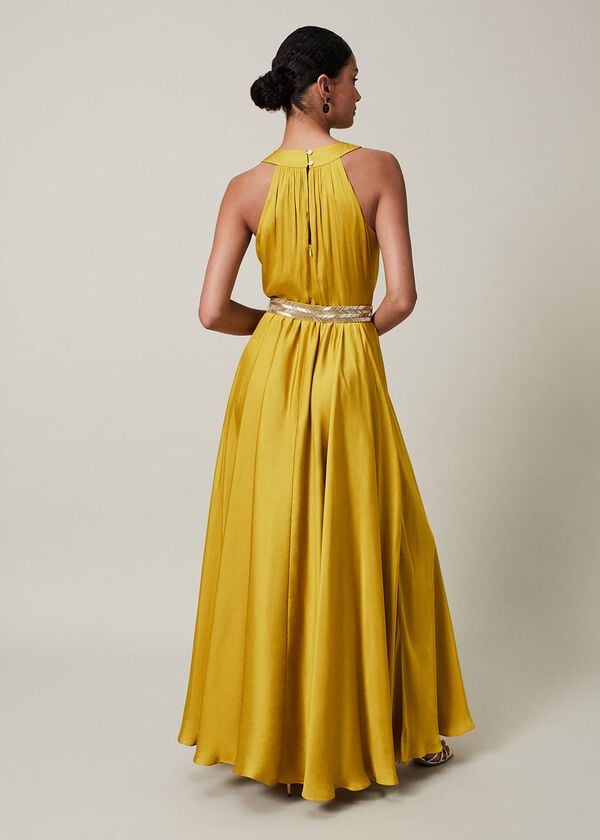 Phase Eight Vanessa Beaded Belt Maxi Dress