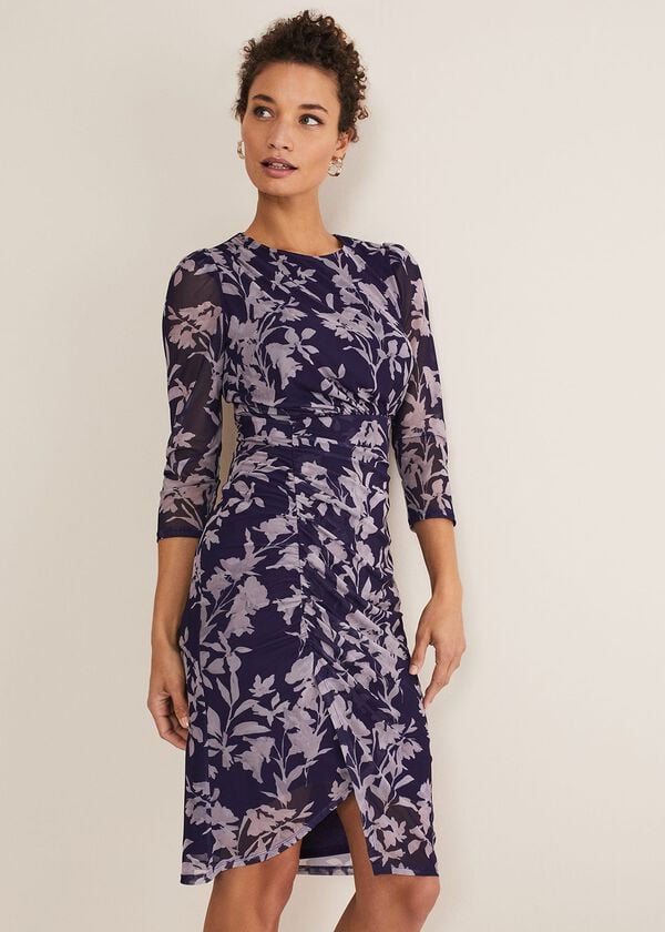 phase eight Vera Floral Midi Dress