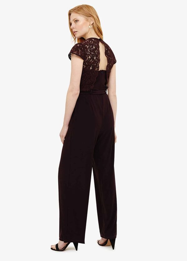 Phase Eight Vicki Lace Bodice Jumpsuit