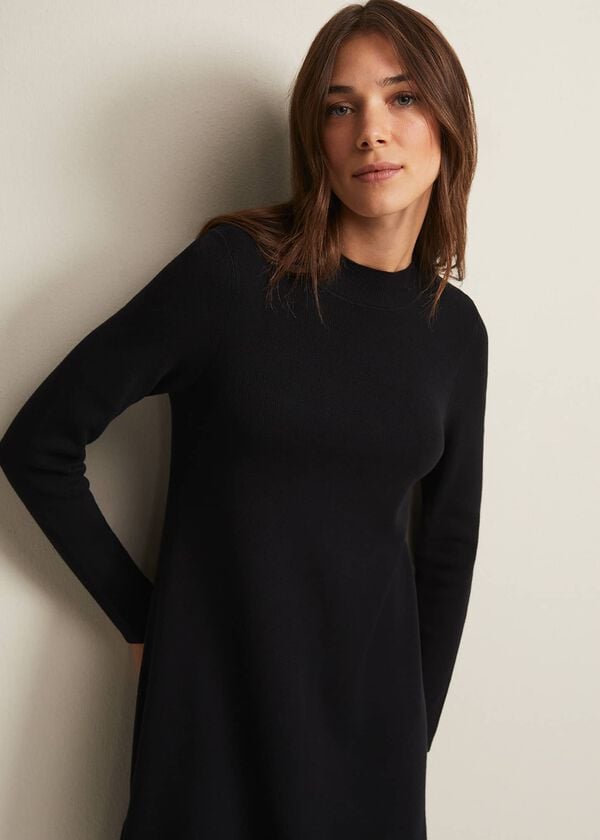 Phase Eight Vickie Fine Knit Mini Dress