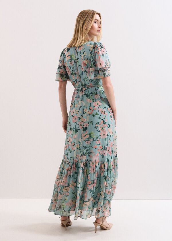 Phase Eight Violet Floral Dress