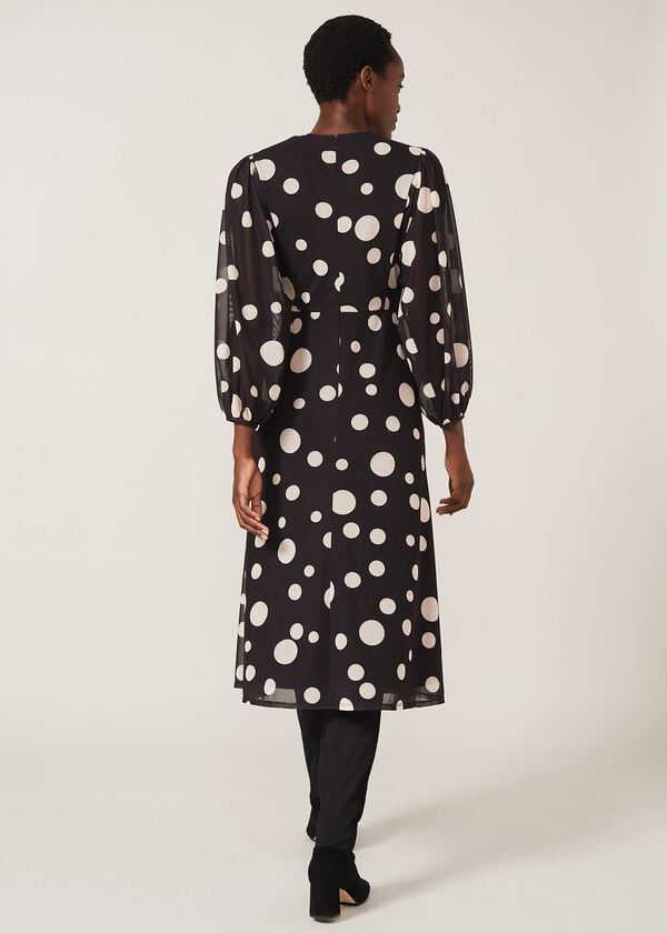 Phase Eight Vita Spot Print Jersey Dress