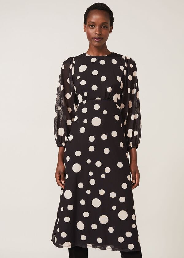 phase eight Vita Spot Print Jersey Dress