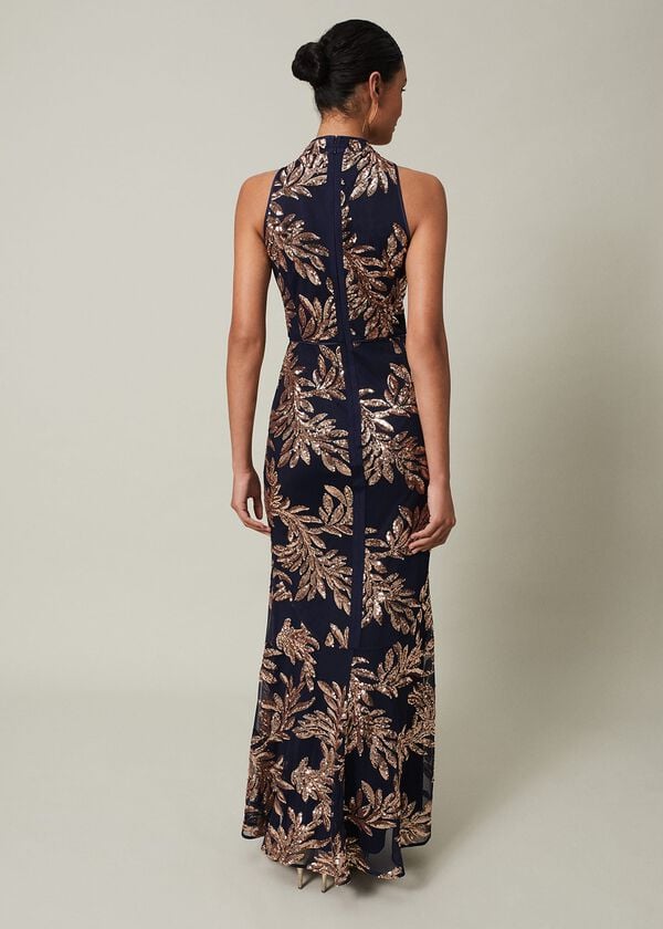 Phase Eight Viviana Sequin Maxi Dress