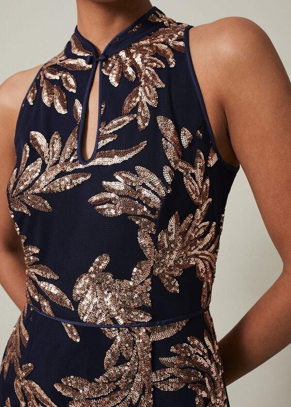 Phase Eight Viviana Sequin Maxi Dress