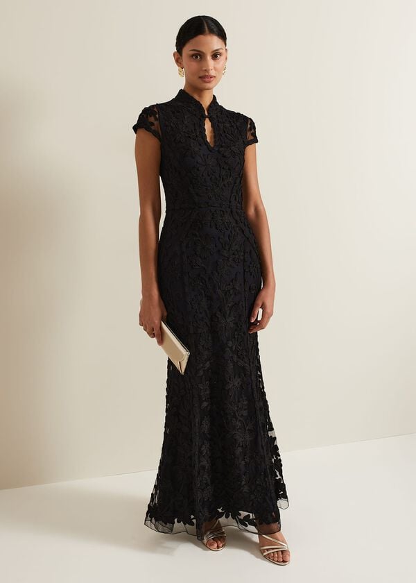 phase eight Wenda Tapework Maxi Dress