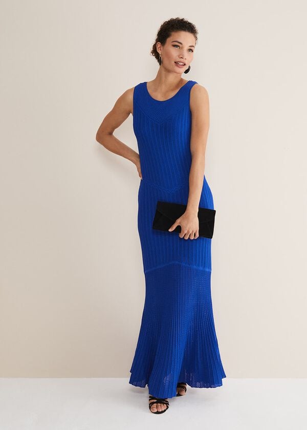 phase eight Willow Knitted Pointelle Maxi Dress
