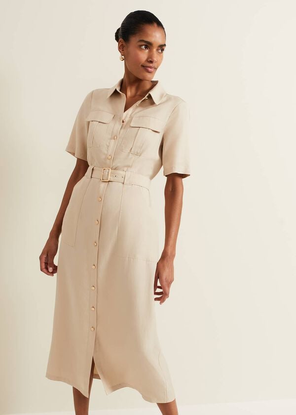 Phase Eight Willow Utility Midi Dress