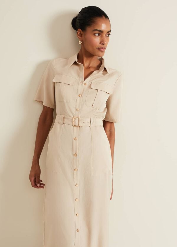 Phase Eight Willow Utility Midi Dress