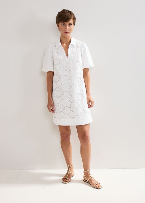 Phase Eight Witney Lace Tunic Dress