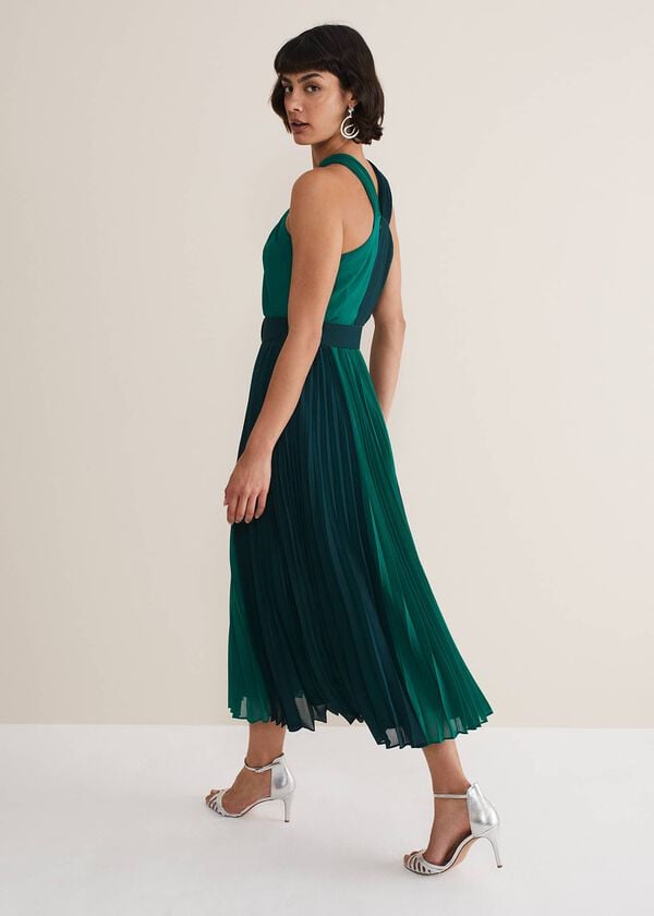 Phase Eight Xenia Pleated Midi Dress