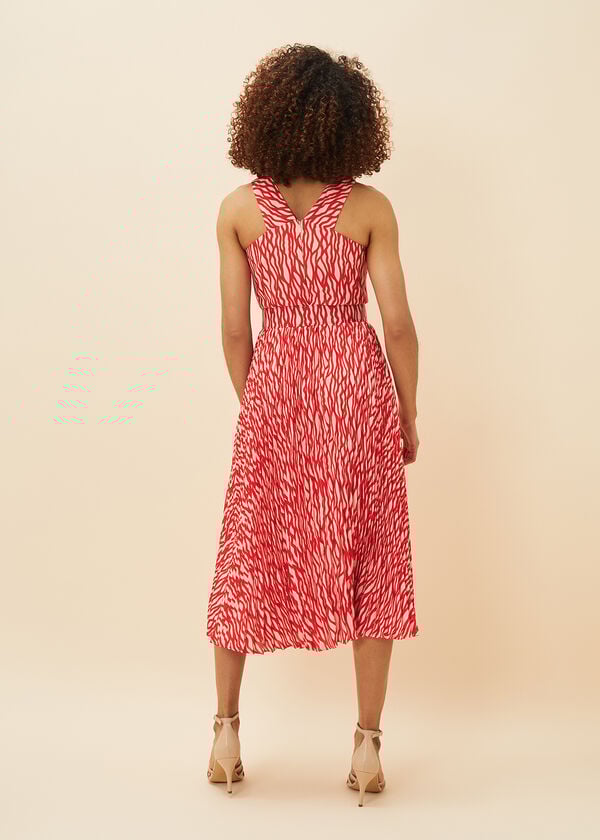 Phase Eight Yas Abstract Print Halterneck Dress