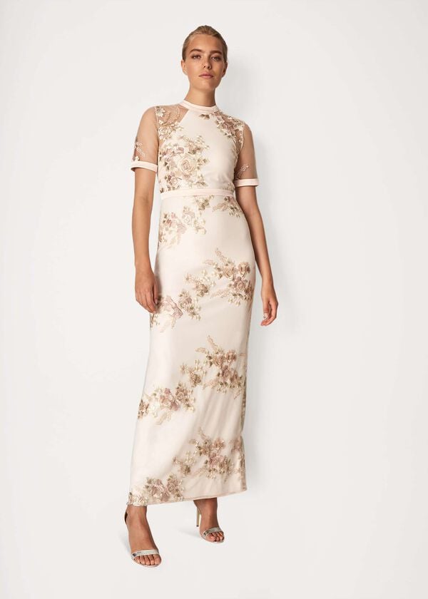 phase eight Yasmin Embroidered Maxi Dress