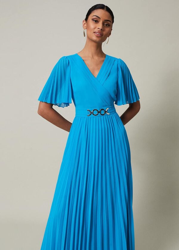 Phase Eight Yasmina Pleated Maxi Dress