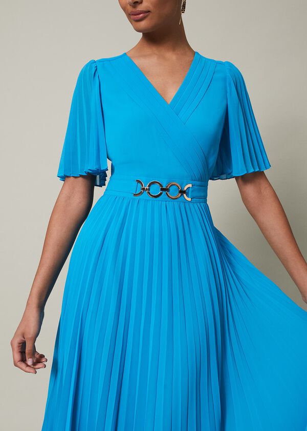 Phase Eight Yasmina Pleated Maxi Dress