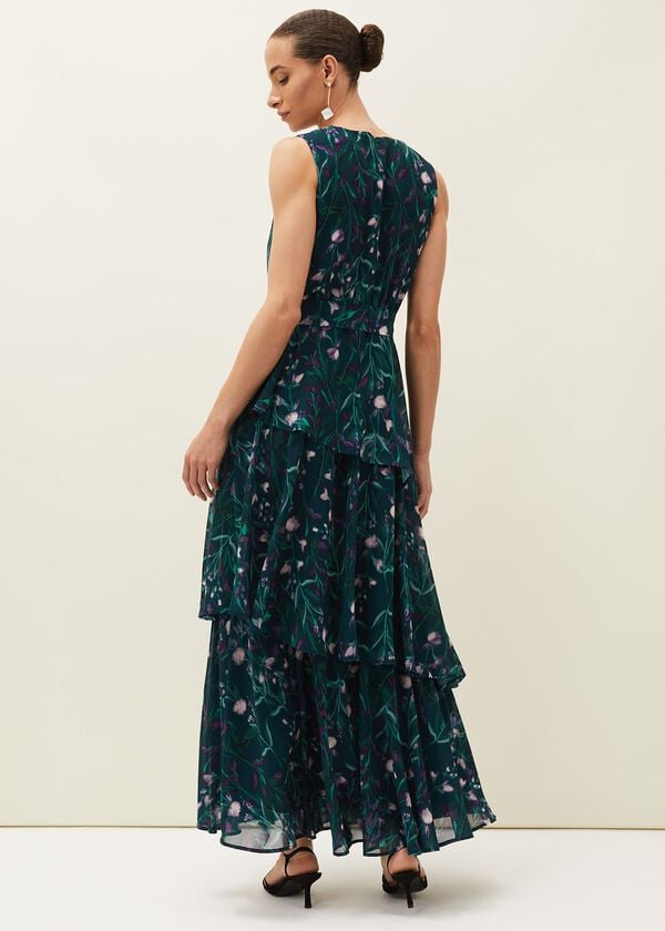 Phase Eight Yasmine Printed Maxi Dress