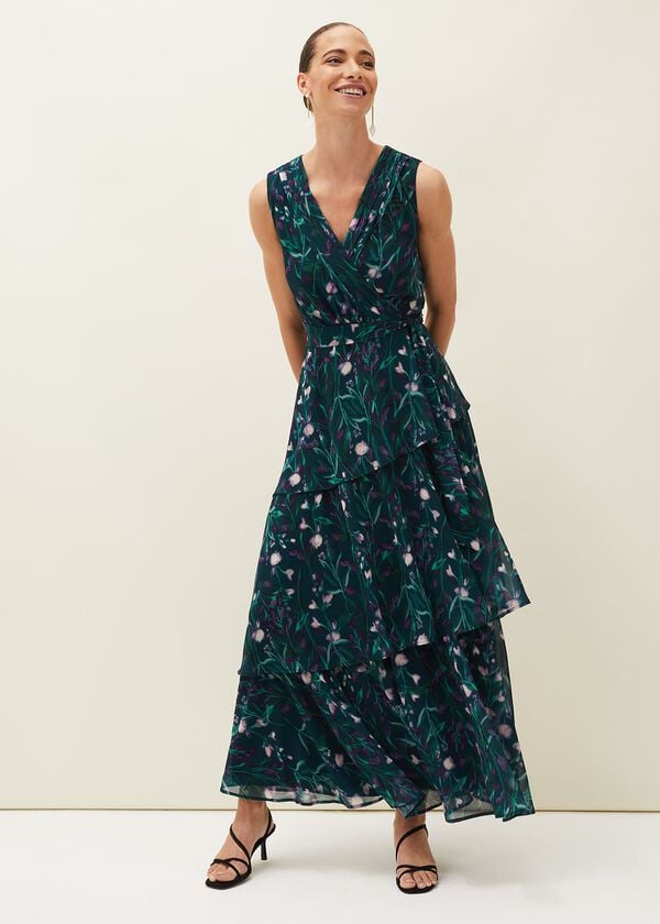 phase eight Yasmine Printed Maxi Dress