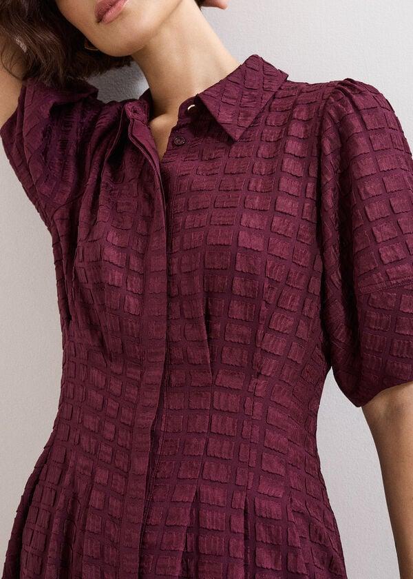 Phase Eight Yasmine Textured Midi Dress