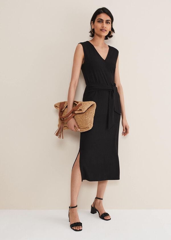 phase eight Yazmina Jersey Sleeveless Midi Dress
