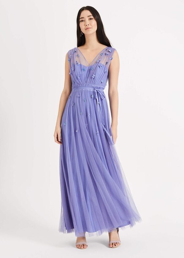 phase eight Yazmina Tulle Maxi Dress
