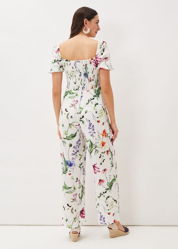 Phase Eight Zaylah Shirred Waist Jumpsuit