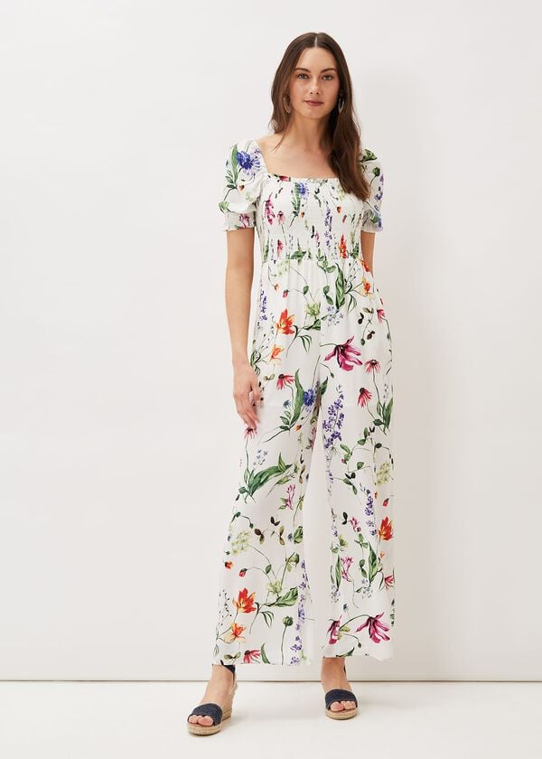 phase eight Zaylah Shirred Waist Jumpsuit