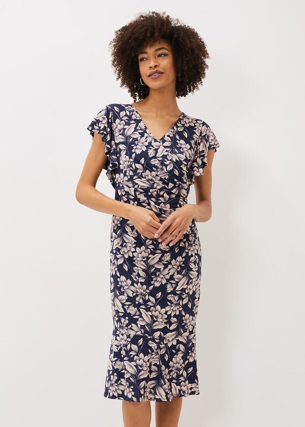 Phase Eight Zendaya Floral Jersey Dress