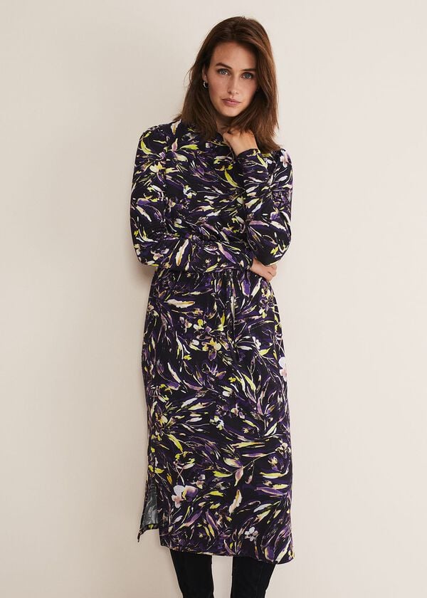 Phase Eight Zenobia Printed Jersey Dress