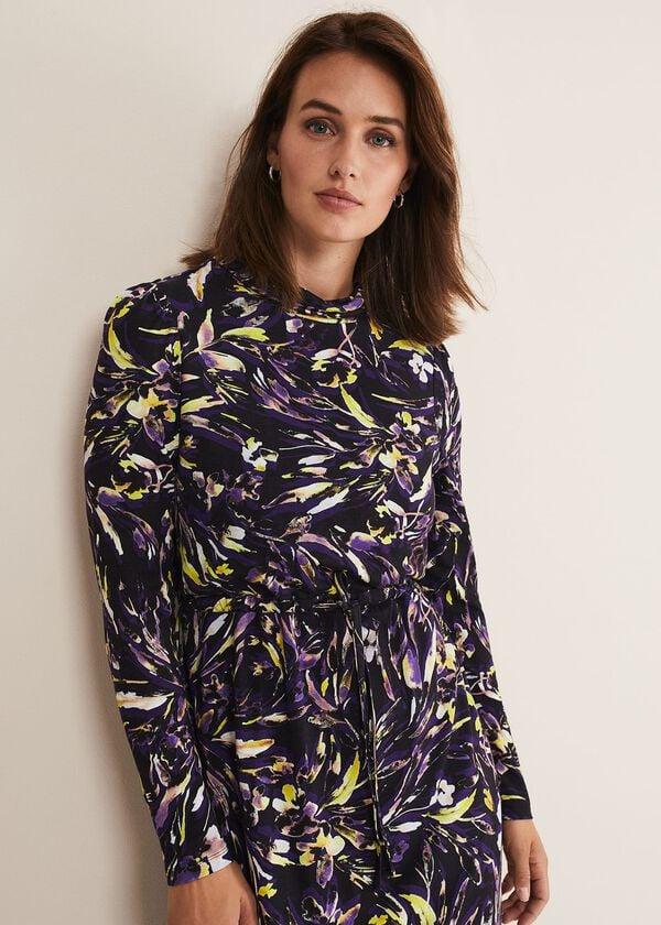 Phase Eight Zenobia Printed Jersey Dress