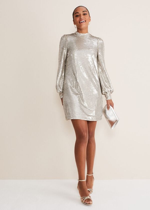 Phase Eight Zia Sequin Mini Dress