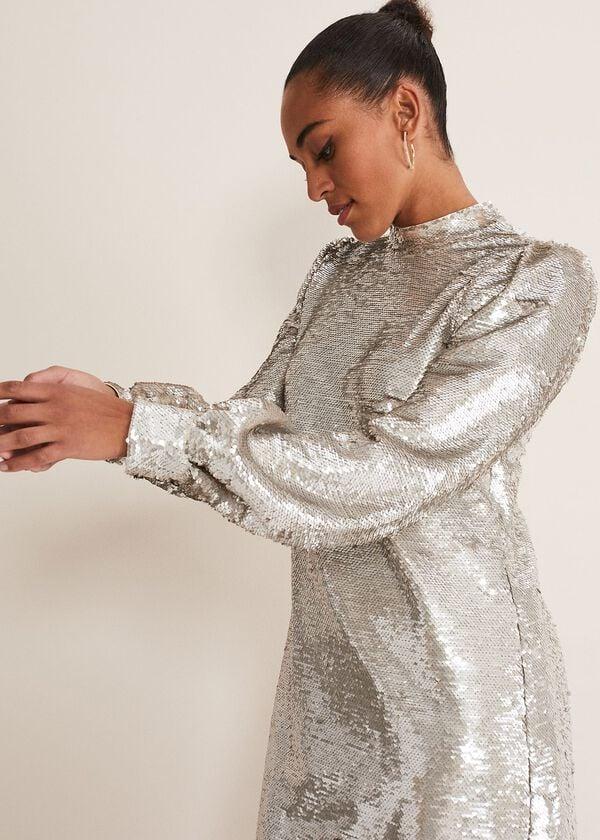 Phase Eight Zia Sequin Mini Dress