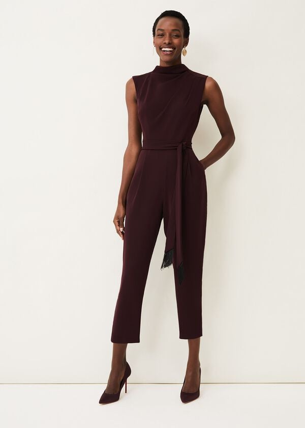 phase eight Zinnia Cowl Neck Jumpsuit