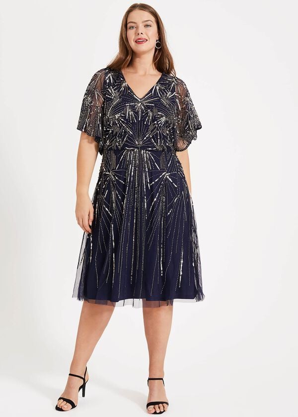 Phase Eight Zoe Beaded Dress