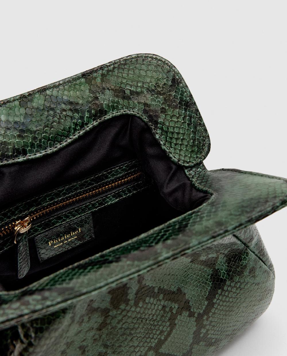 Phialebel Constanza Green Patent Leather