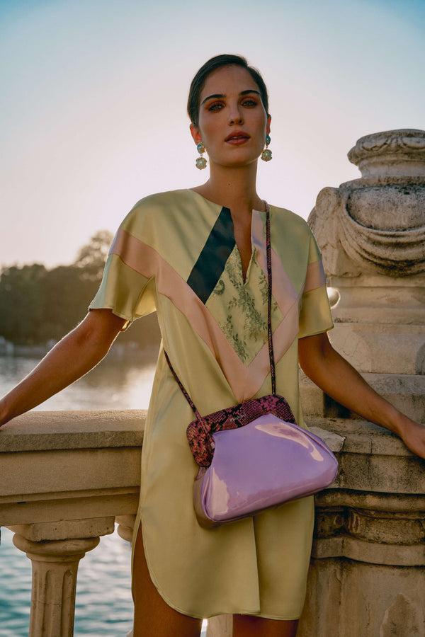 Phialebel Constanza Mauve Patent Leather