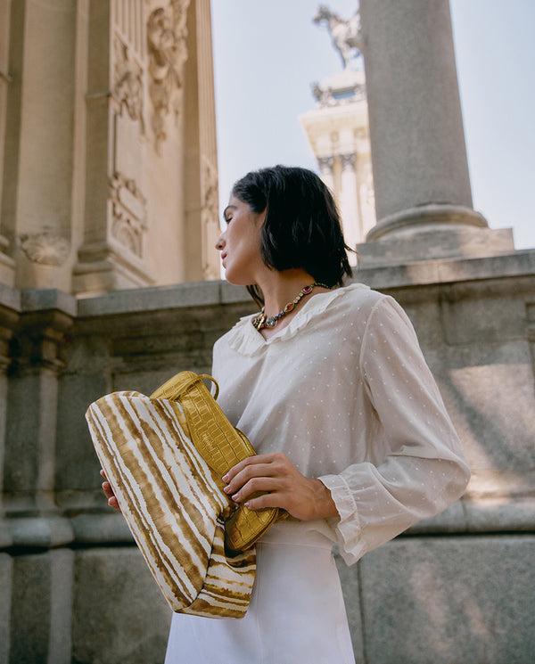 Phialebel Constanza Maxi Tie Dye Mustard