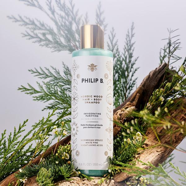 Philip B. Nordic Wood Hair + Body Shampoo