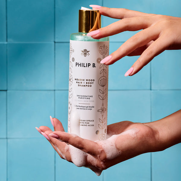 Philip B. Nordic Wood Hair + Body Shampoo