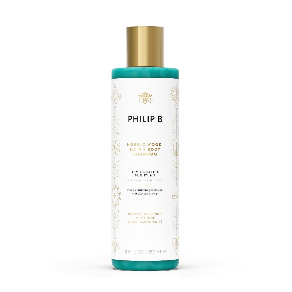 philip b. Nordic Wood Hair + Body Shampoo