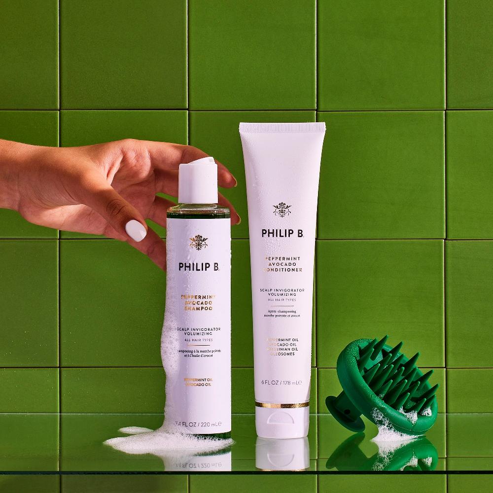 Philip B. Peppermint Avocado Scalp Invigorating Kit