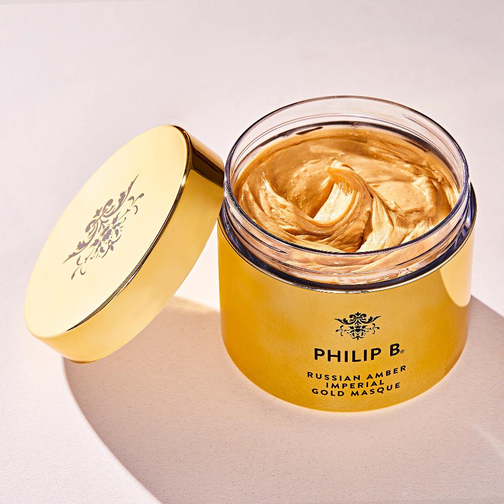 Philip B. Russian Amber Imperial Gold Masque