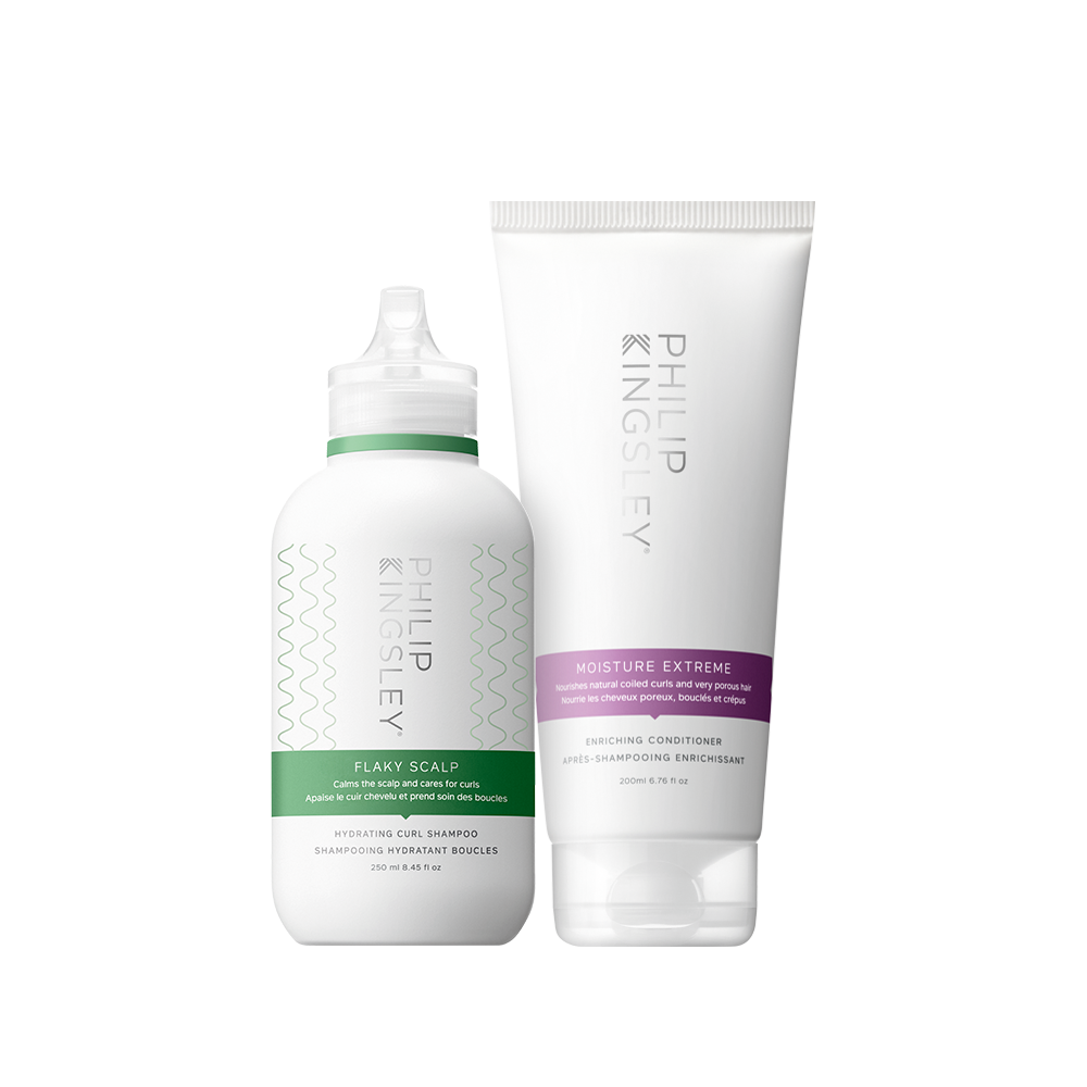 philip kingsley Flaky Scalp Curl & Moisture Extreme Duo