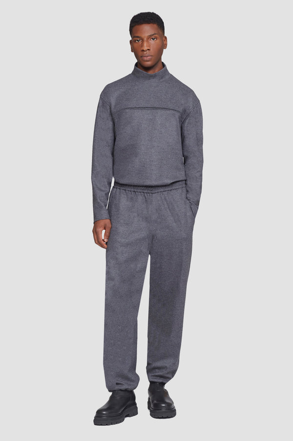 Phillip Lim Convertible Leisure Trouser DARK HEATHER GREY