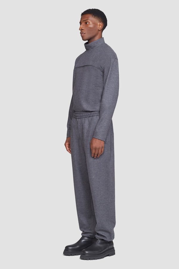 Phillip Lim Convertible Leisure Trouser DARK HEATHER GREY