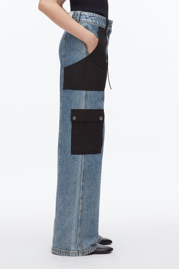 Phillip Lim Denim Carpenter Pant WASHED MEDIUM BLUE