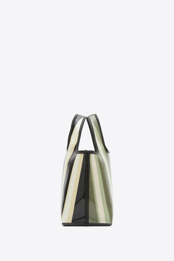 Phillip Lim Dual Stripe Mini Market Tote THYME MULTI
