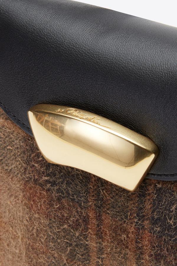 Phillip Lim ID Petite Soft Shoulder Bag BROWN MULTI